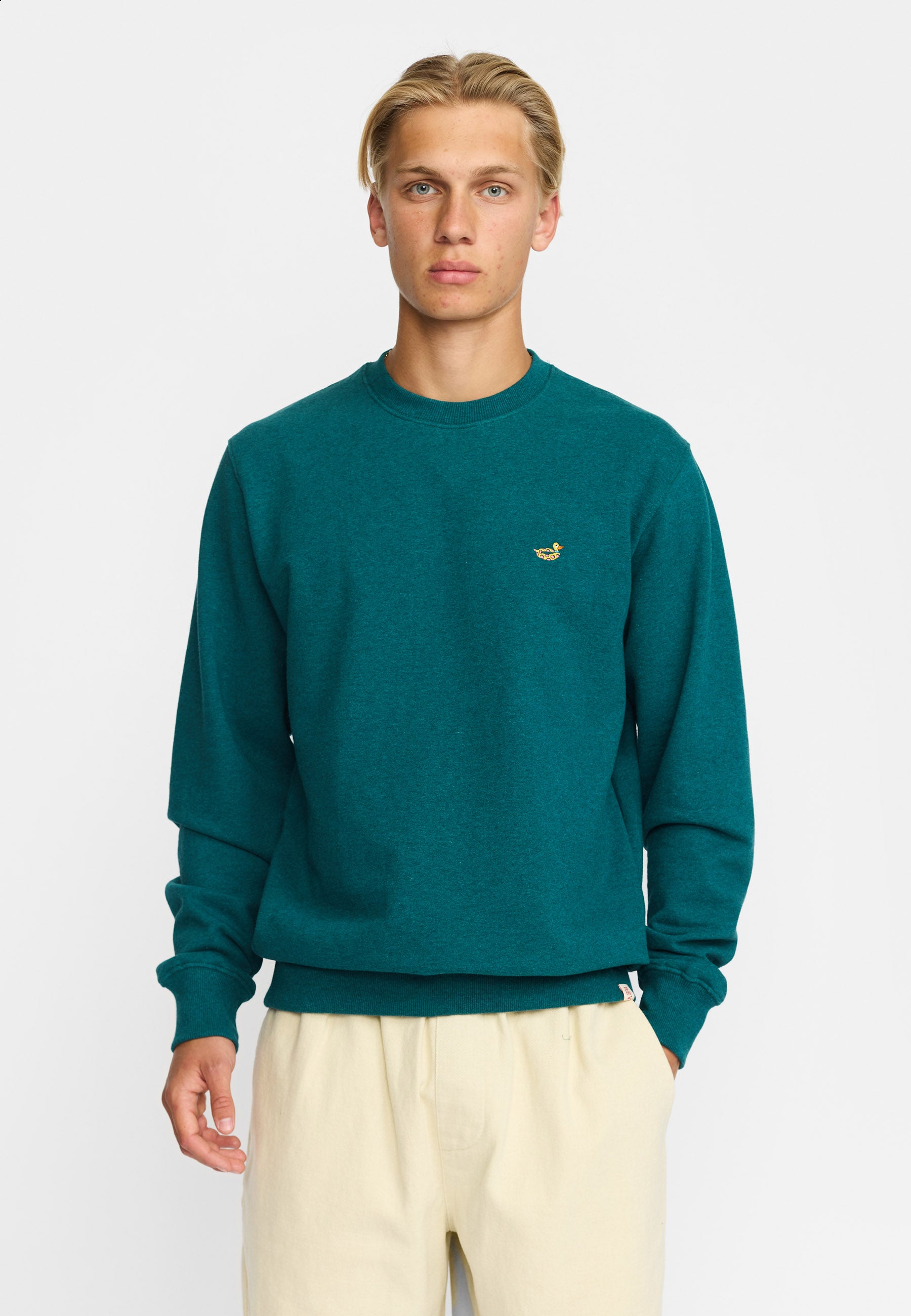 Revolution Regular Crewneck Sweatshirts Petrol