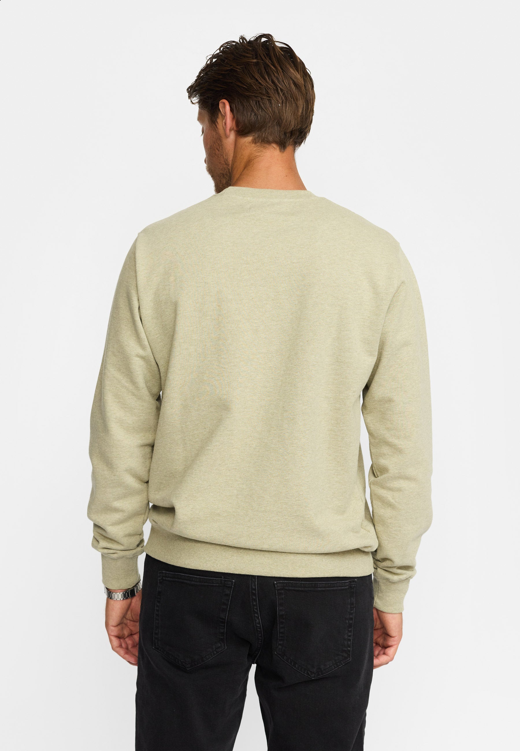 Revolution Regular Crewneck Sweatshirts Lightgreen