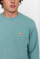 Revolution Regular Crewneck Sweatshirts Turquoise