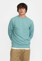 Revolution Regular Crewneck Sweatshirts Turquoise