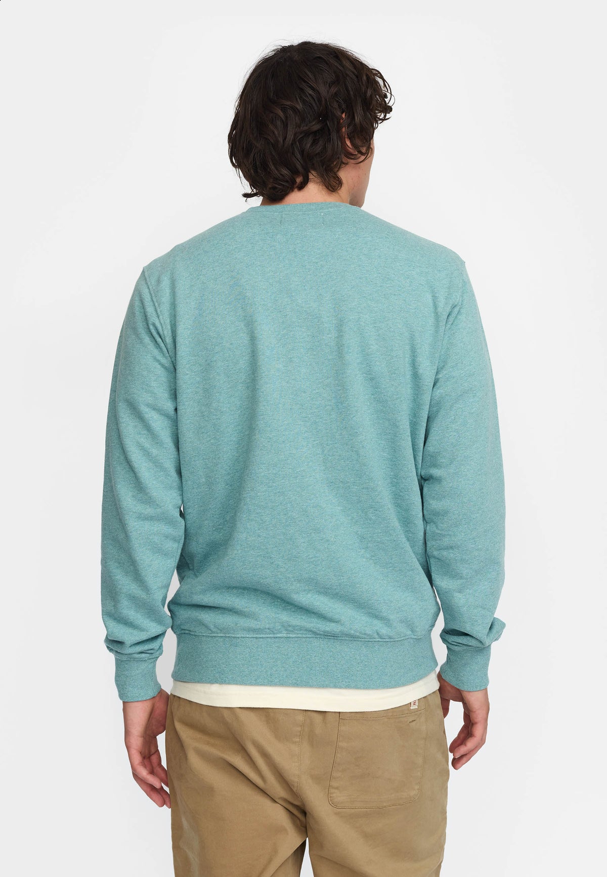Revolution Regular Crewneck Sweatshirts Turquoise