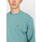 Revolution Regular Crewneck Sweatshirts Turquoise