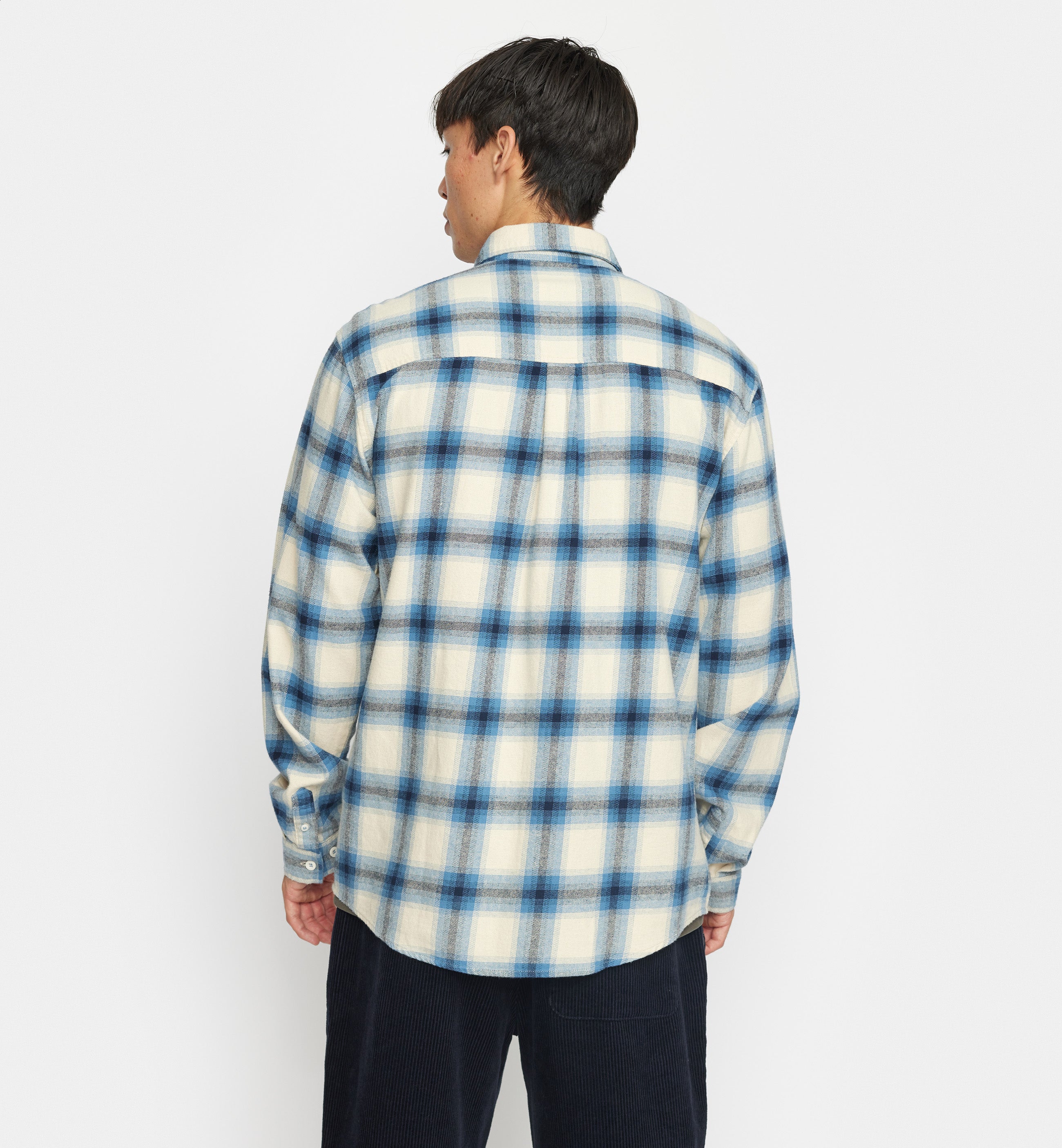 Revolution Regular Shirt Long-sleeve Shirts Blue