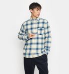 Revolution Regular Shirt Long-sleeve Shirts Blue