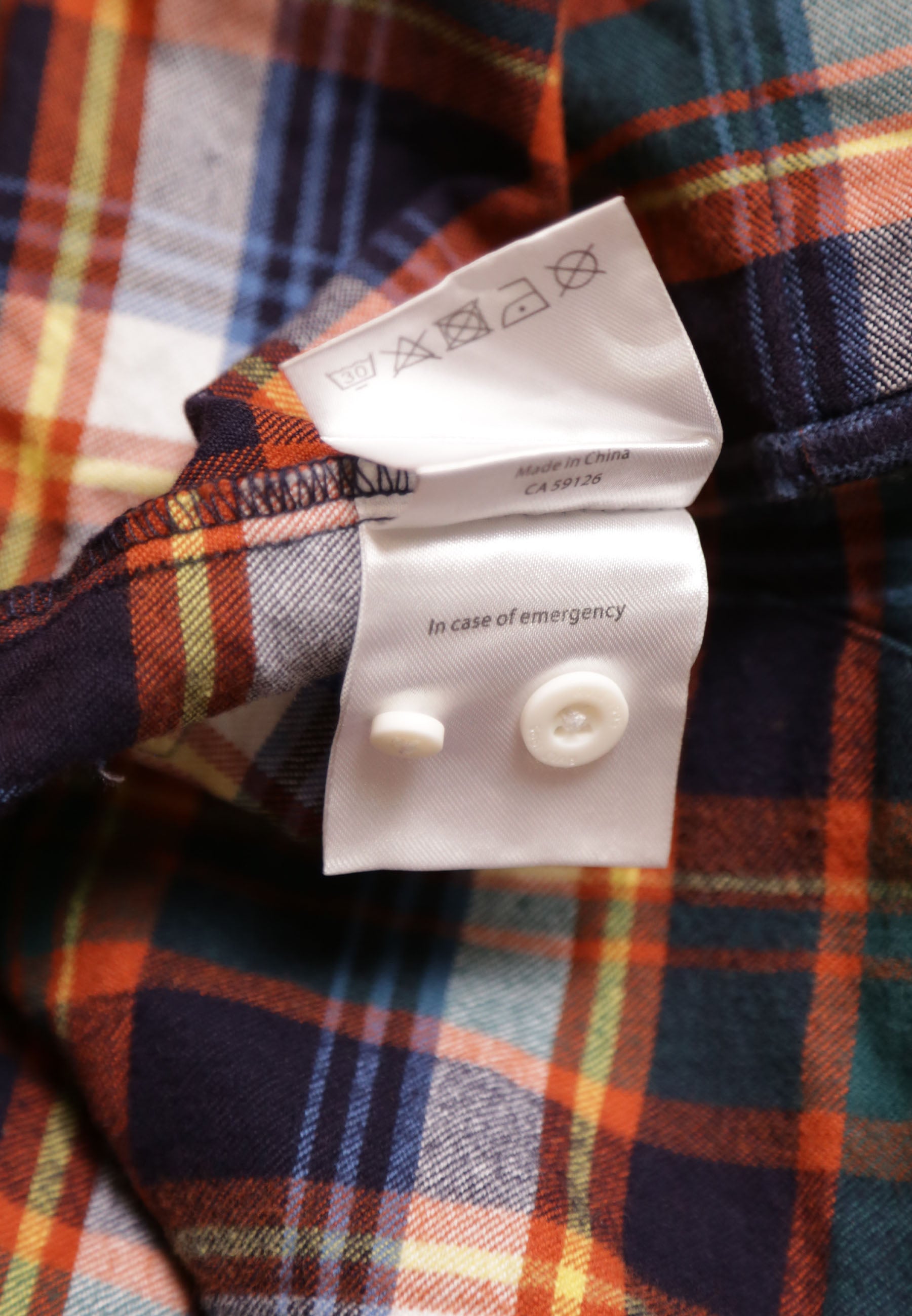 Revolution Regular Shirt Vintaged Orange