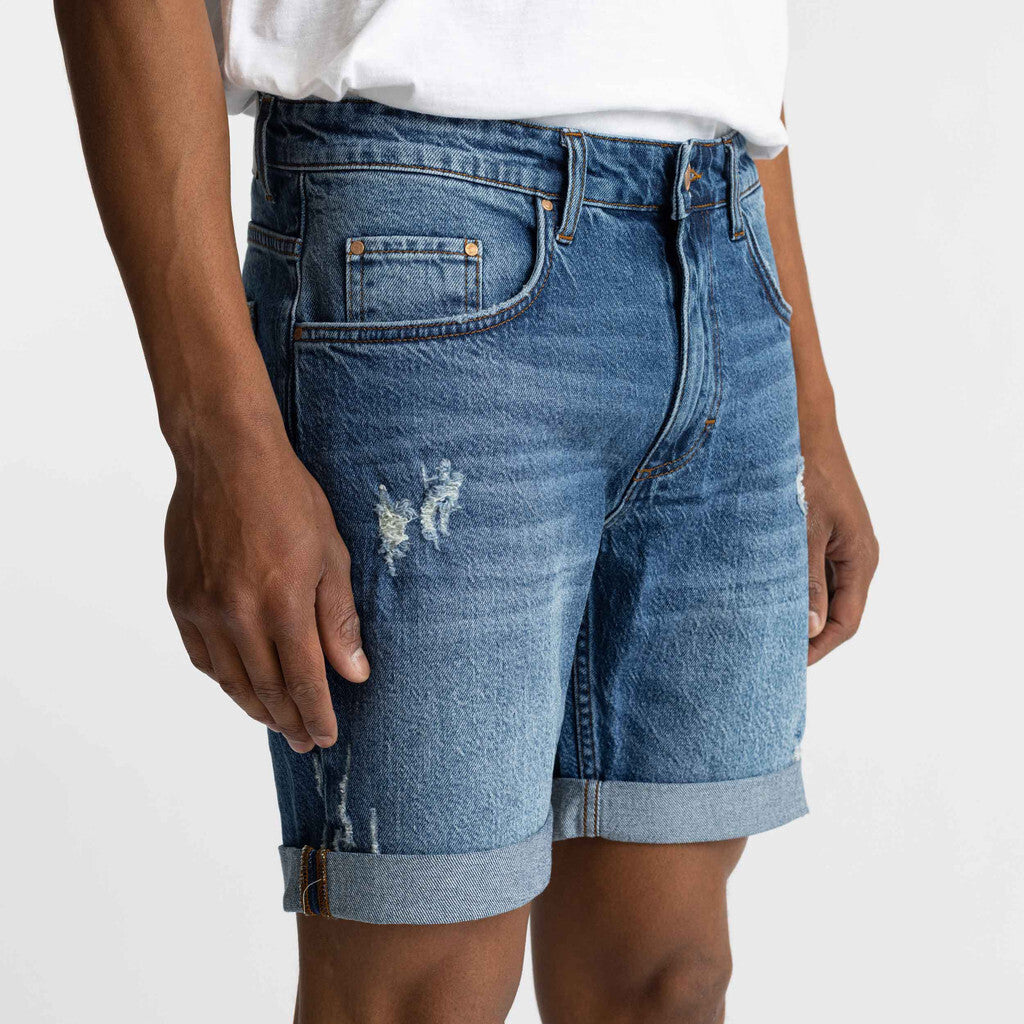 Revolution Regular Shorts Shorts Blue