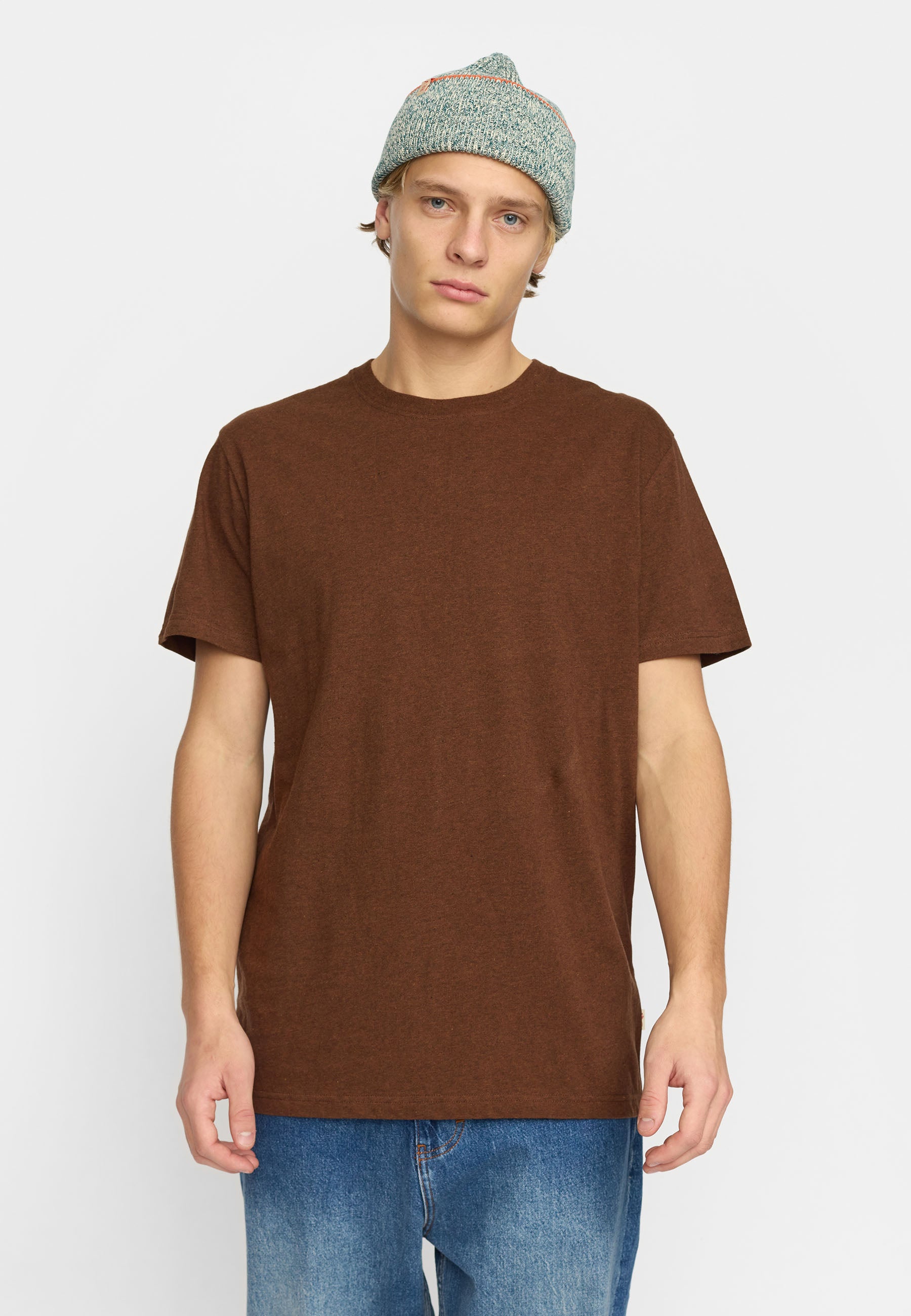 Revolution Regular T-shirt T-Shirts Brown
