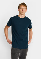 Revolution Regular T-shirt T-Shirts Darkpetrol-melange