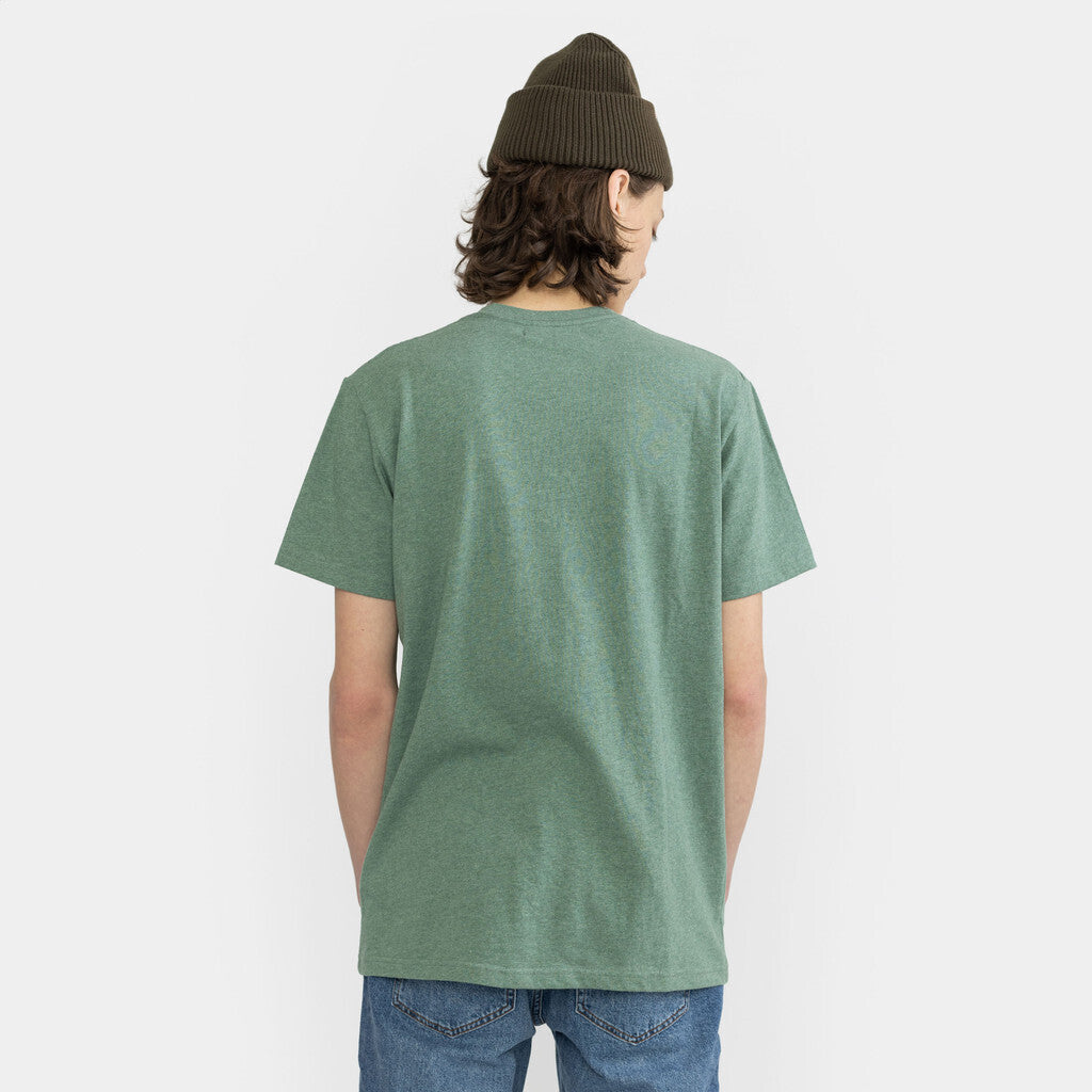 Revolution Regular T-shirt T-Shirts Dustgreen-melange