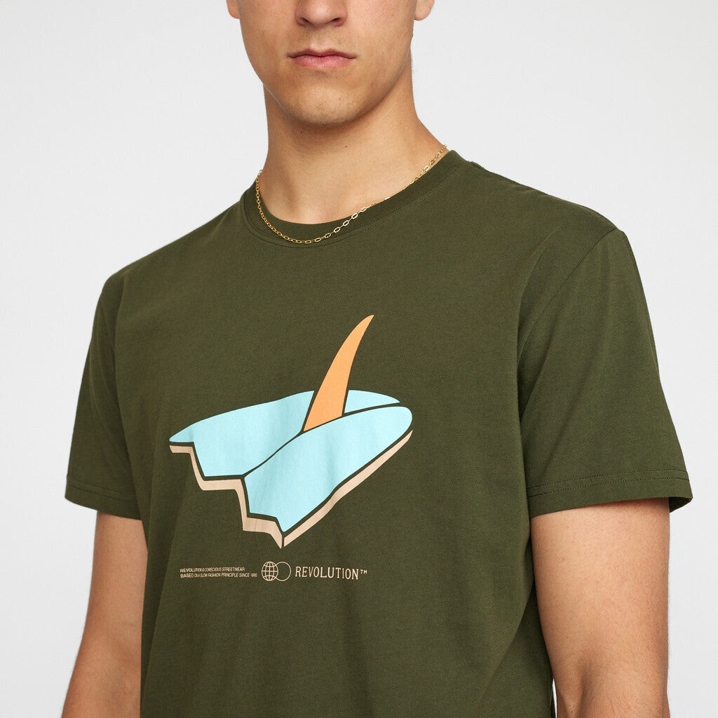 Revolution Regular t-shirt T-Shirts Army