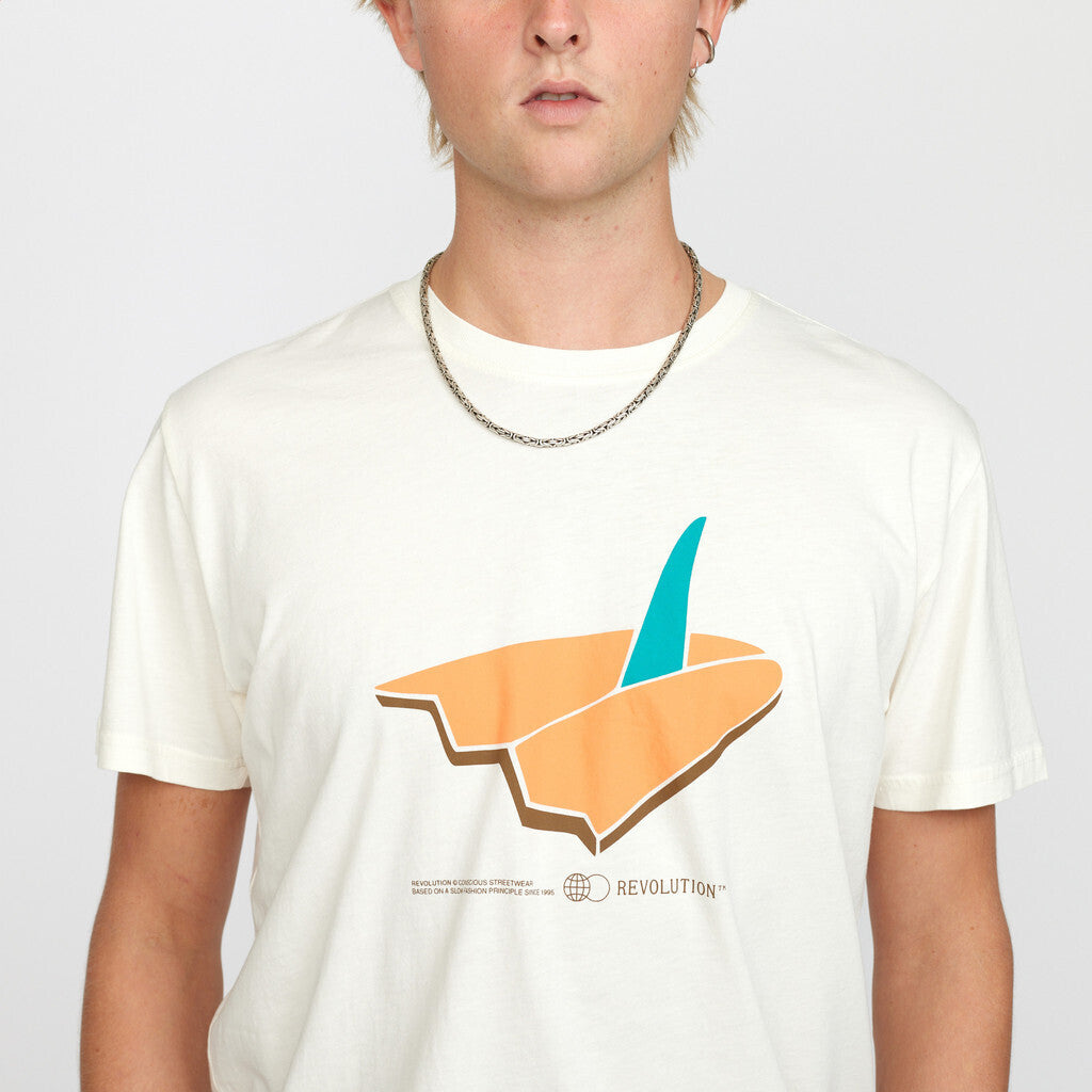 Revolution Regular t-shirt T-Shirts Offwhite