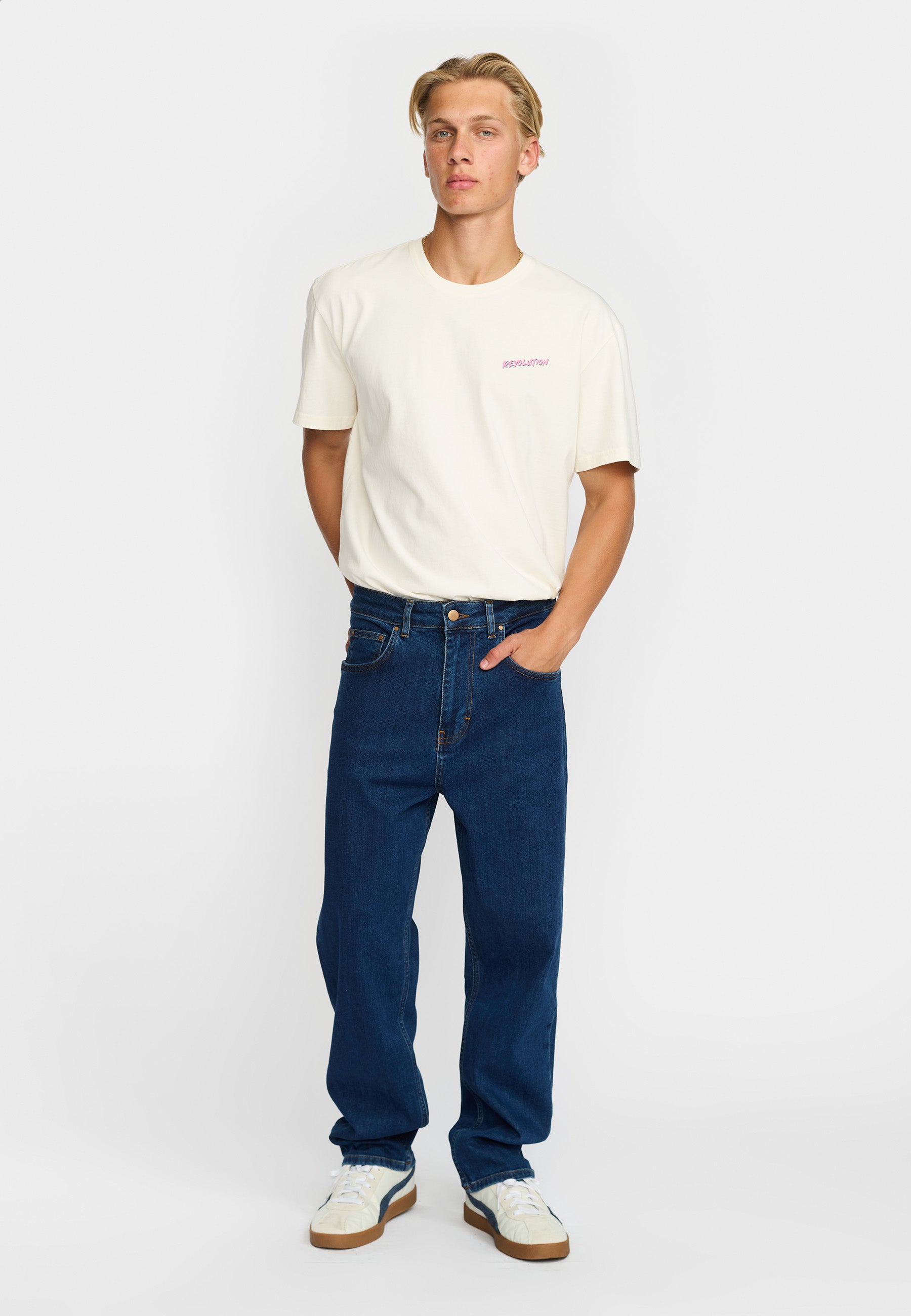 Vuja Dé MILES RELAXED-FIT JEANS M BLUE Relaxed-fit Jeans / 5312 - Blue – Revolution.eu
