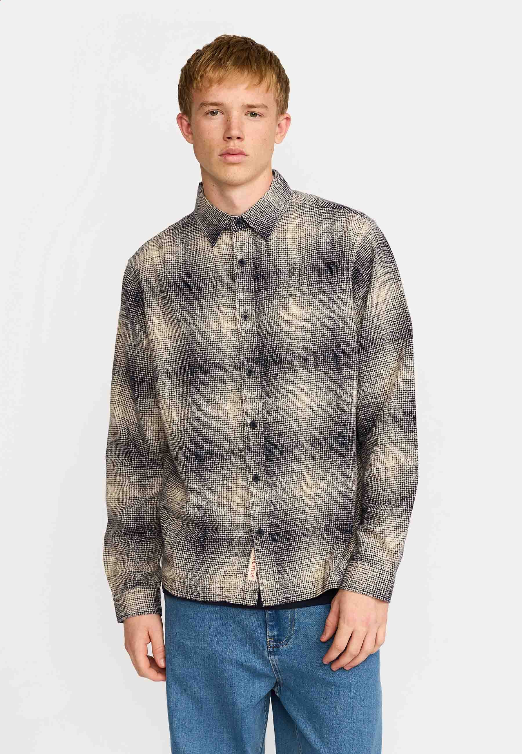 Revolution Shirt Long-sleeve Shirts Navy