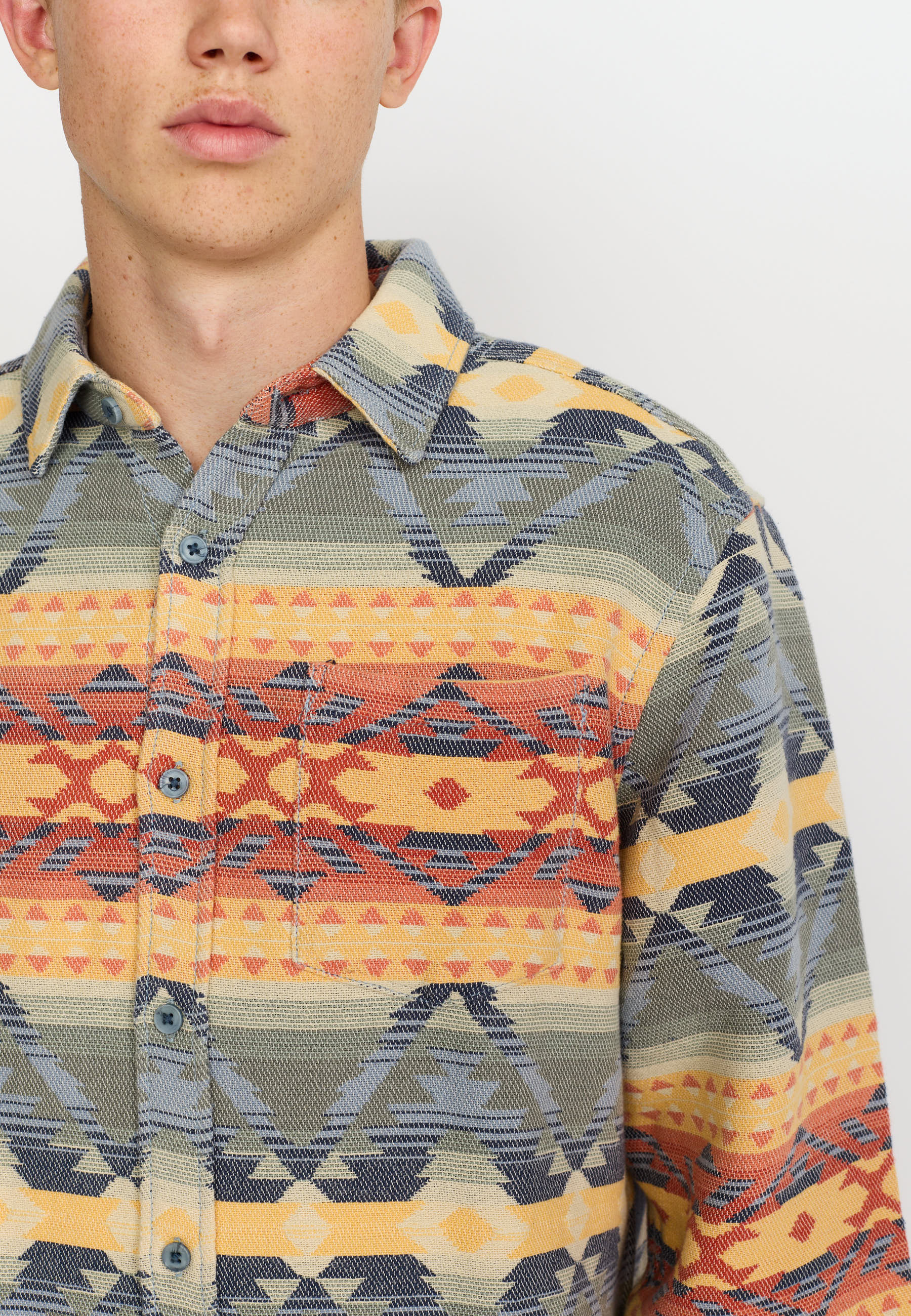 Revolution Shirt Long-sleeve Shirts Orange