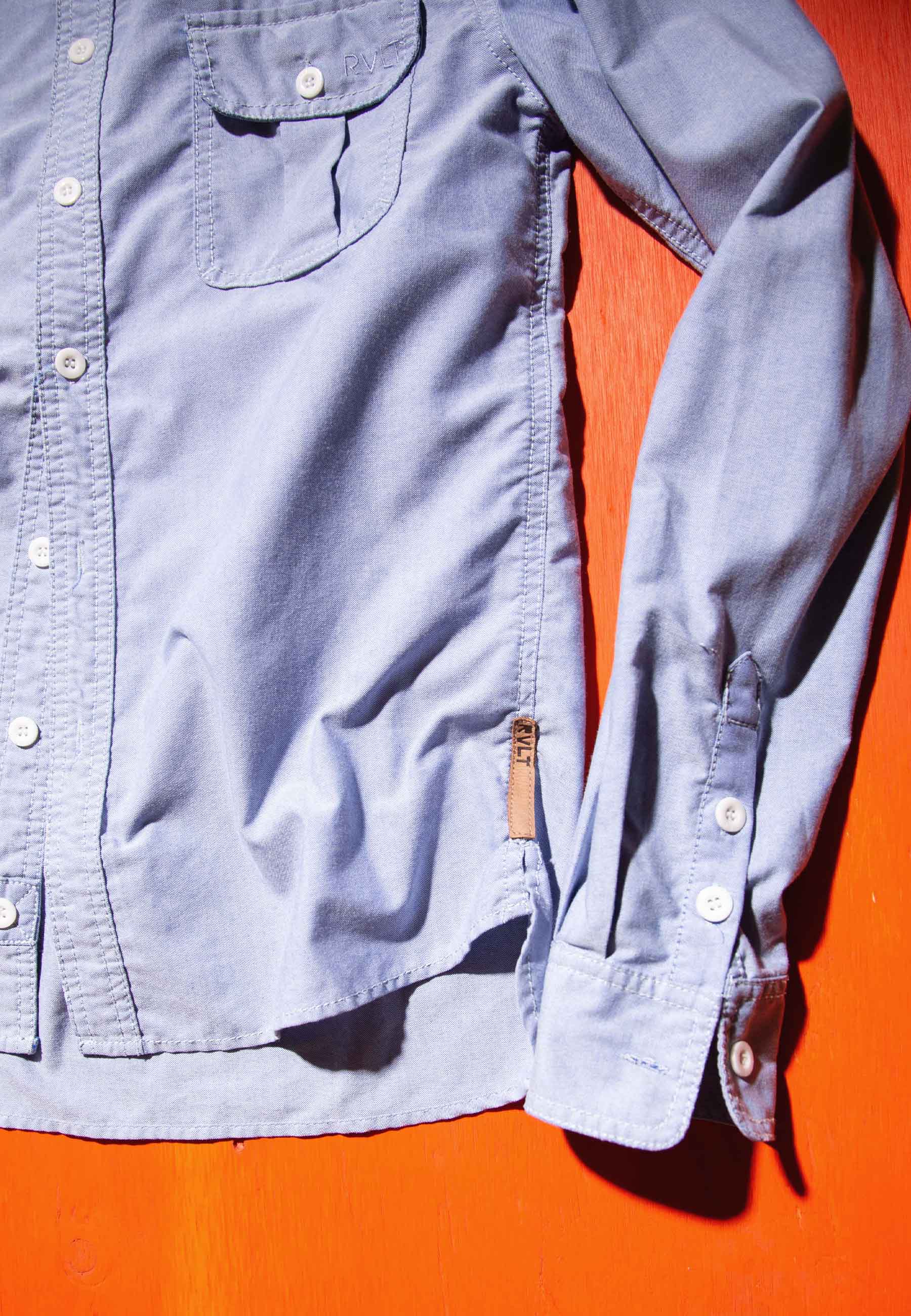 Revolution Shirt Vintaged Lightblue