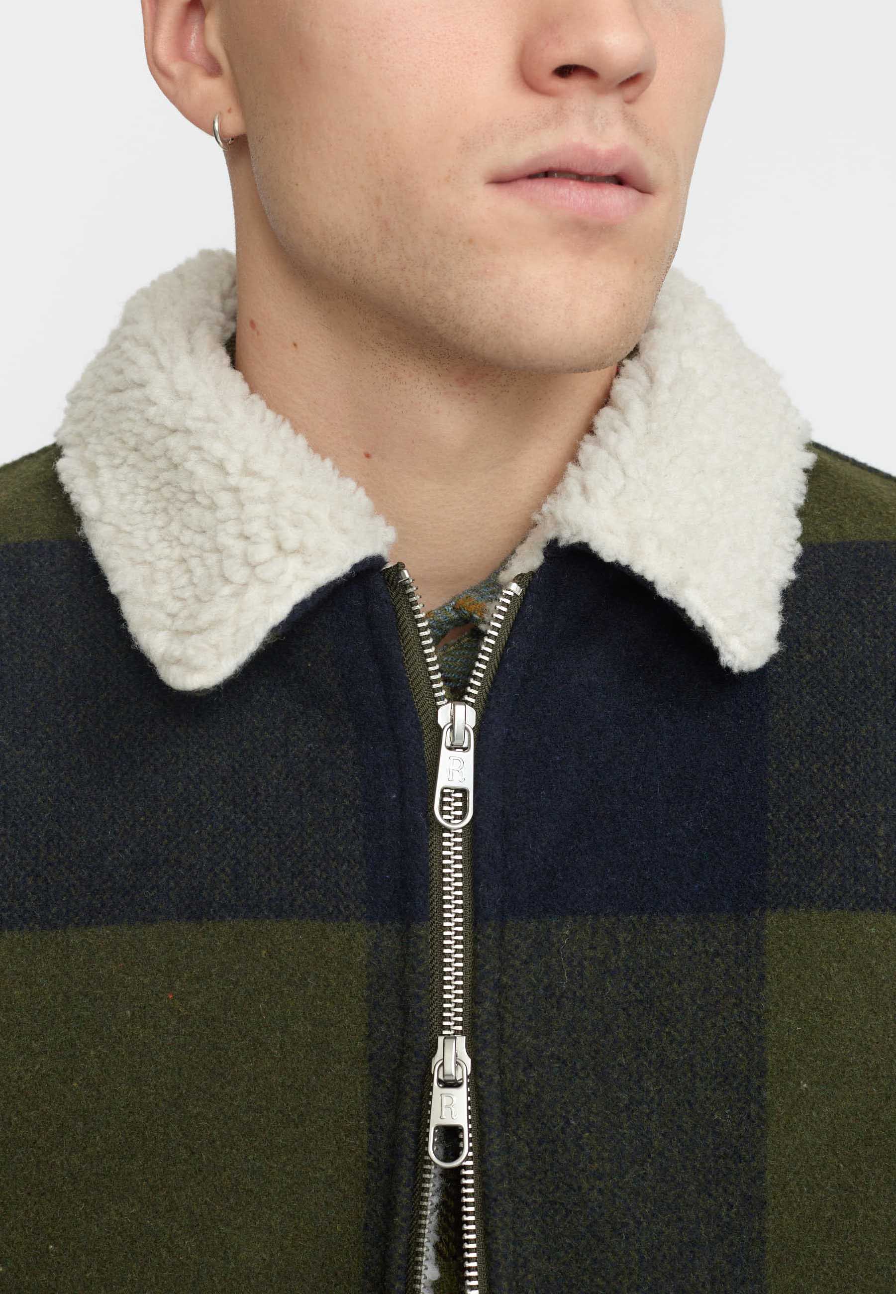 Revolution Shirt Jacket Winter Outerwear Army