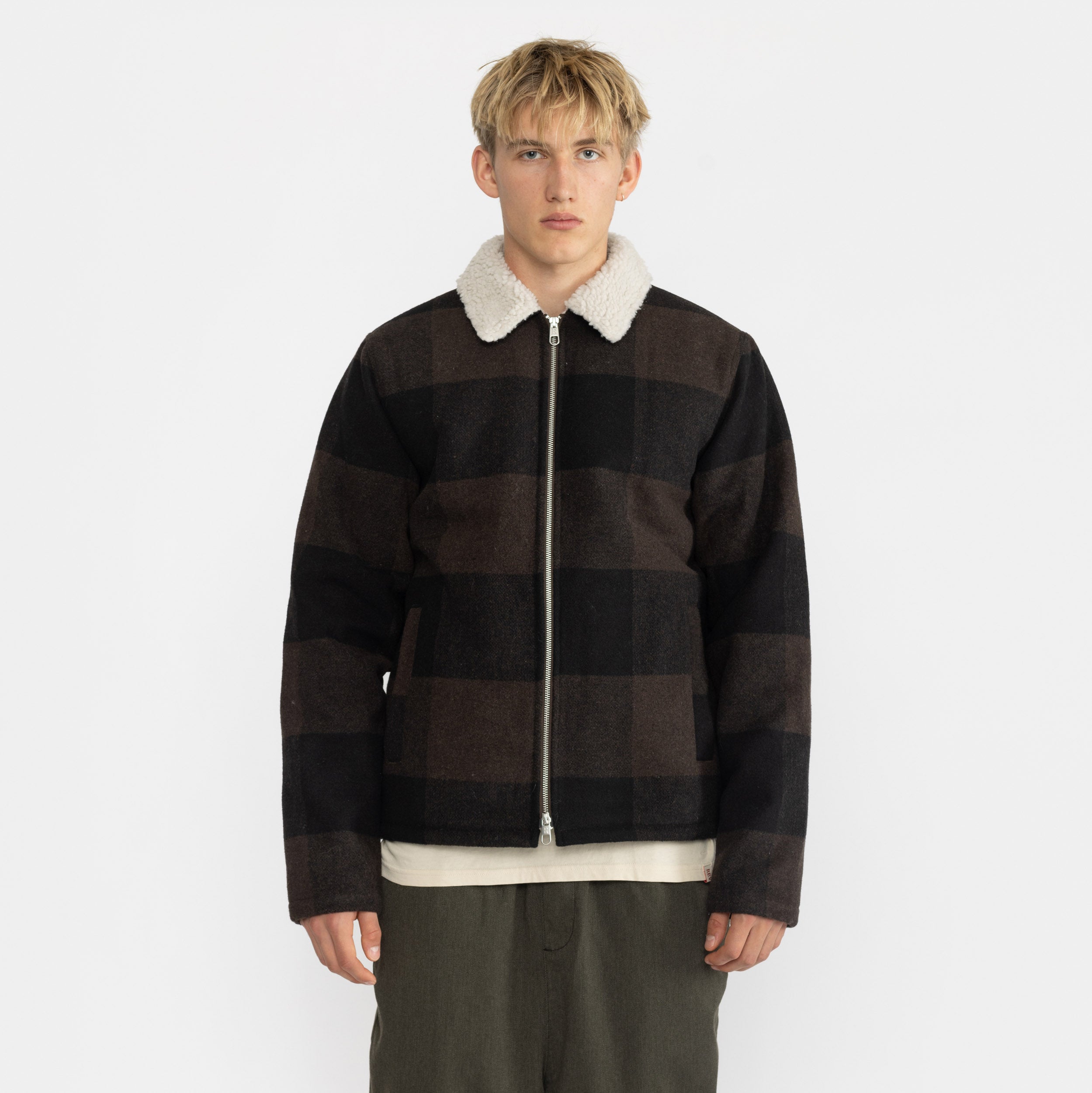 Revolution Shirt Jacket Winter Outerwear Darkbrown