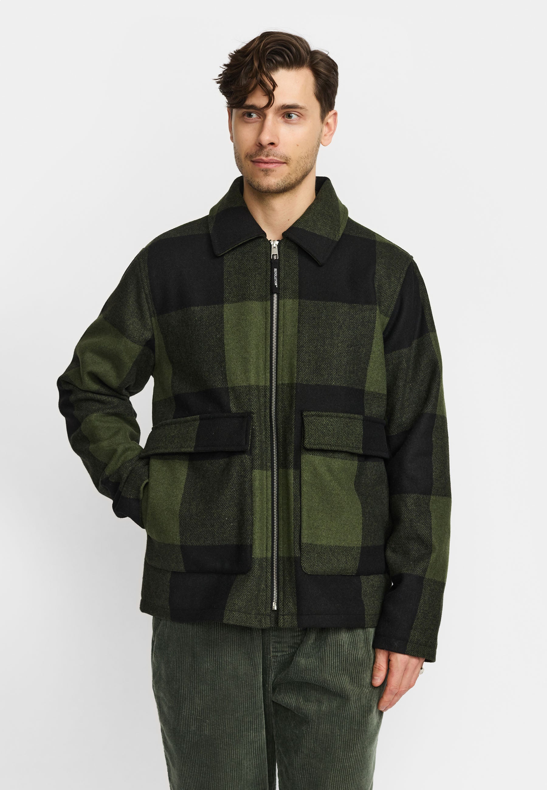 Revolution Shirt Jacket Winter Outerwear Army