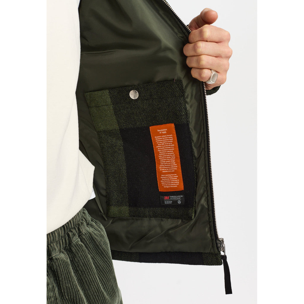 Revolution Shirt Jacket Winter Outerwear Army