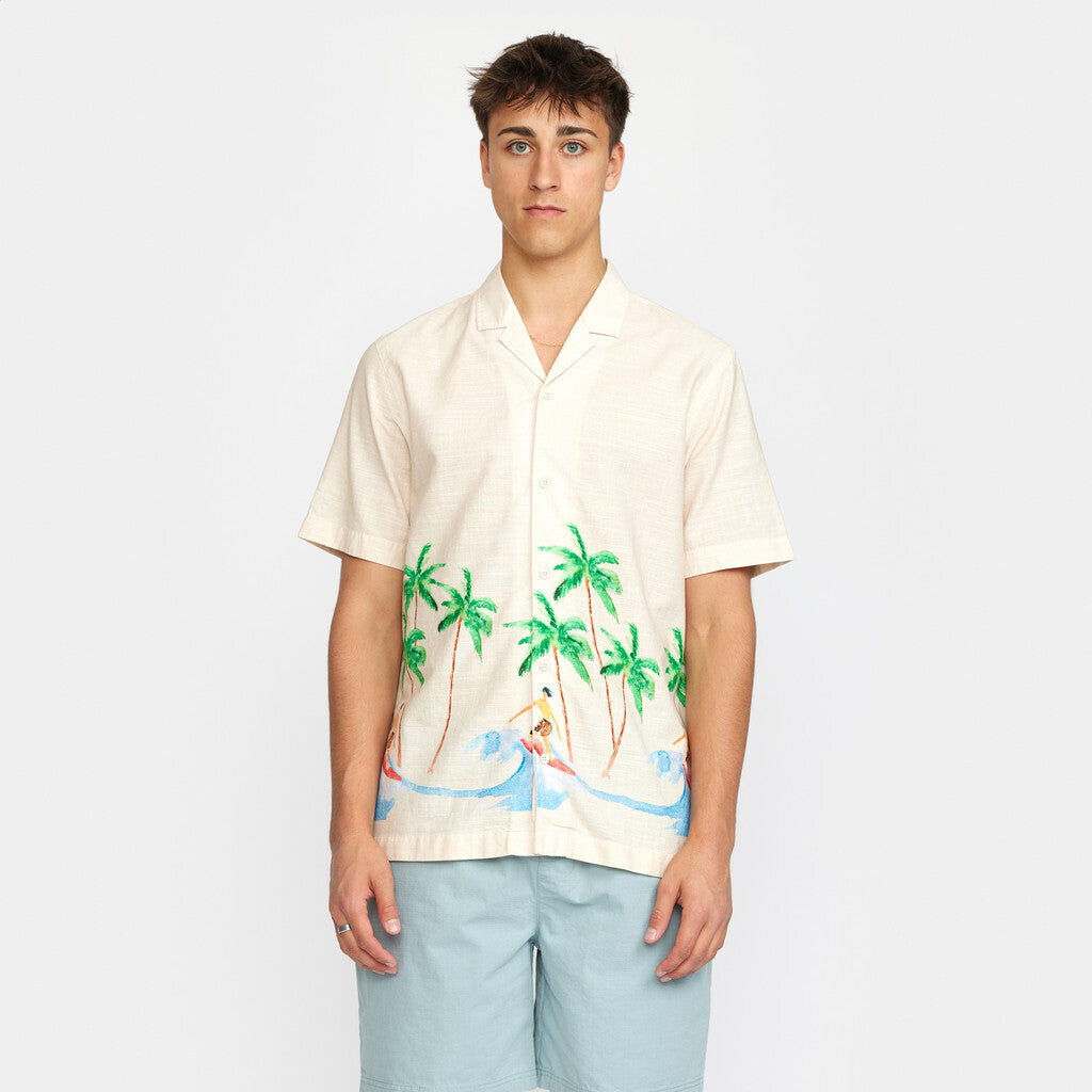 Revolution Short-sleeved Cuban Shirt Short-sleeve shirts Offwhite