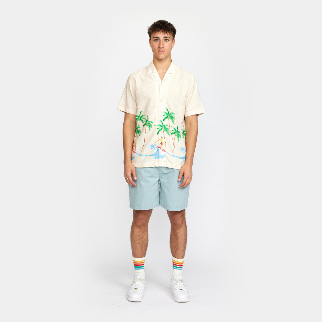 Revolution Short-sleeved Cuban Shirt Short-sleeve shirts Offwhite