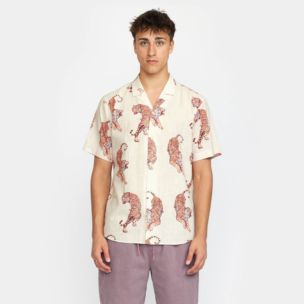 Revolution Short-sleeved Cuban Shirt Short-sleeve shirts Offwhite