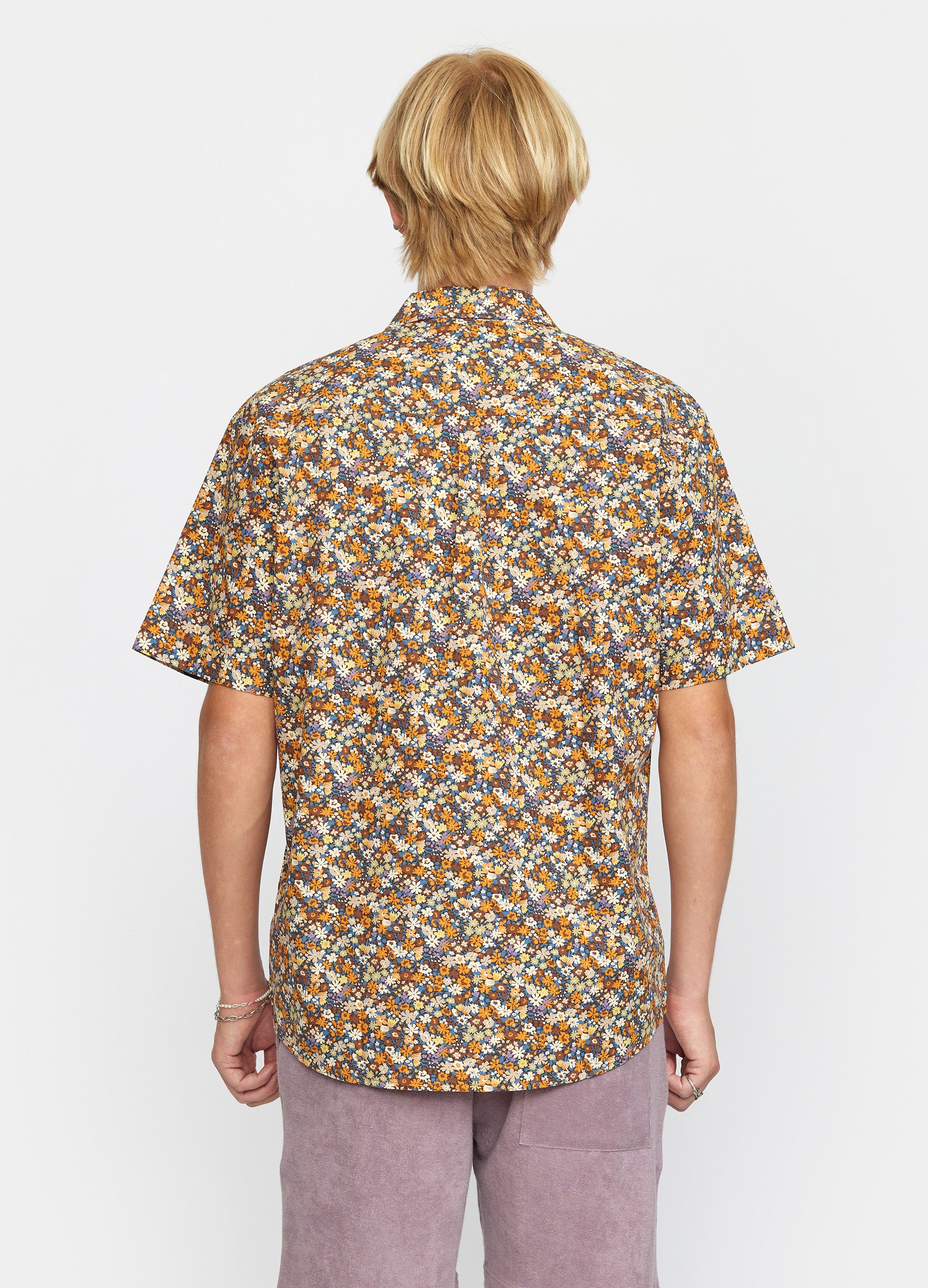 Revolution Short-sleeved Cuban Shirt Short-sleeve shirts Orange