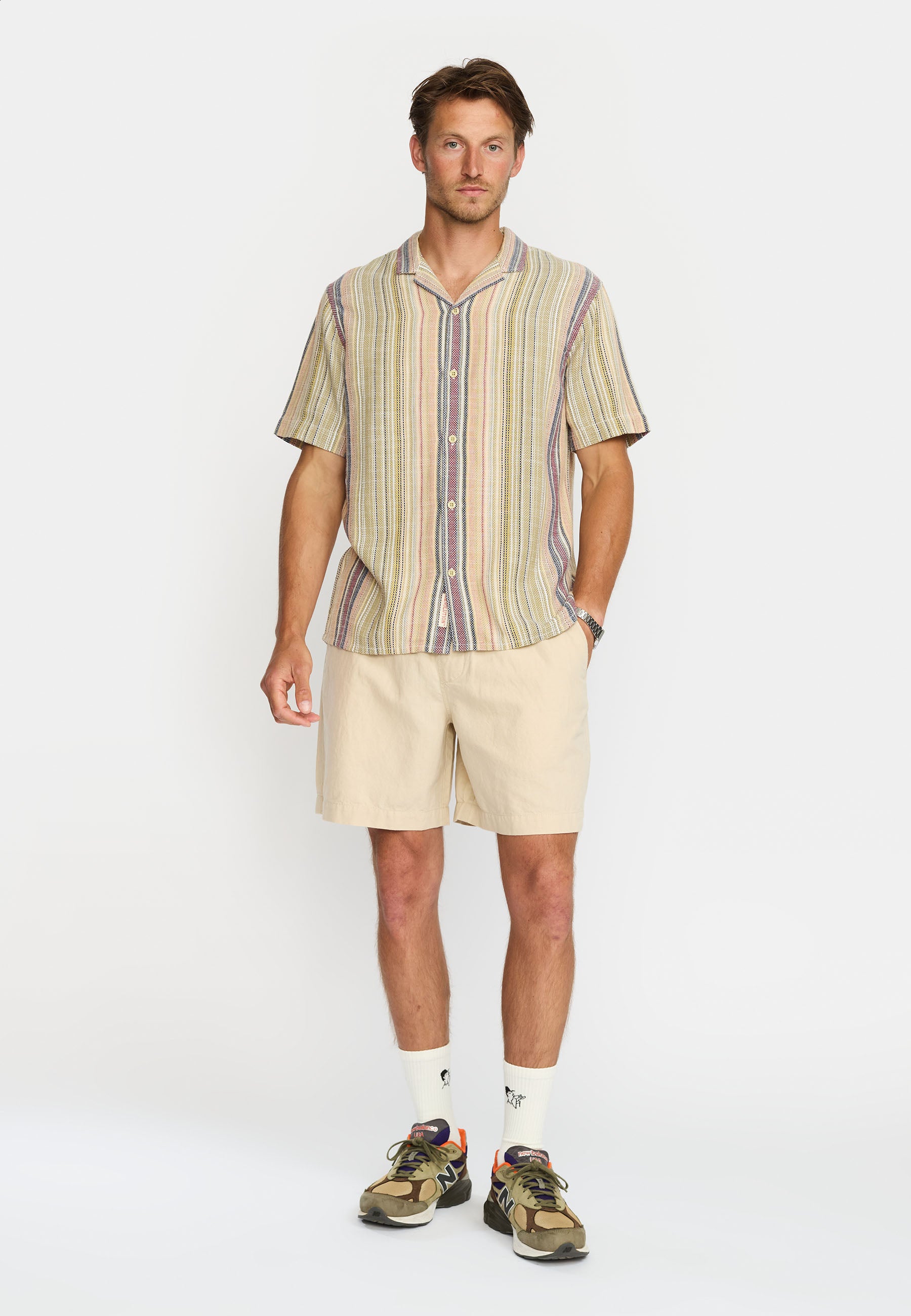 Revolution Short-sleeved Cuban Shirt Short-sleeve shirts Army