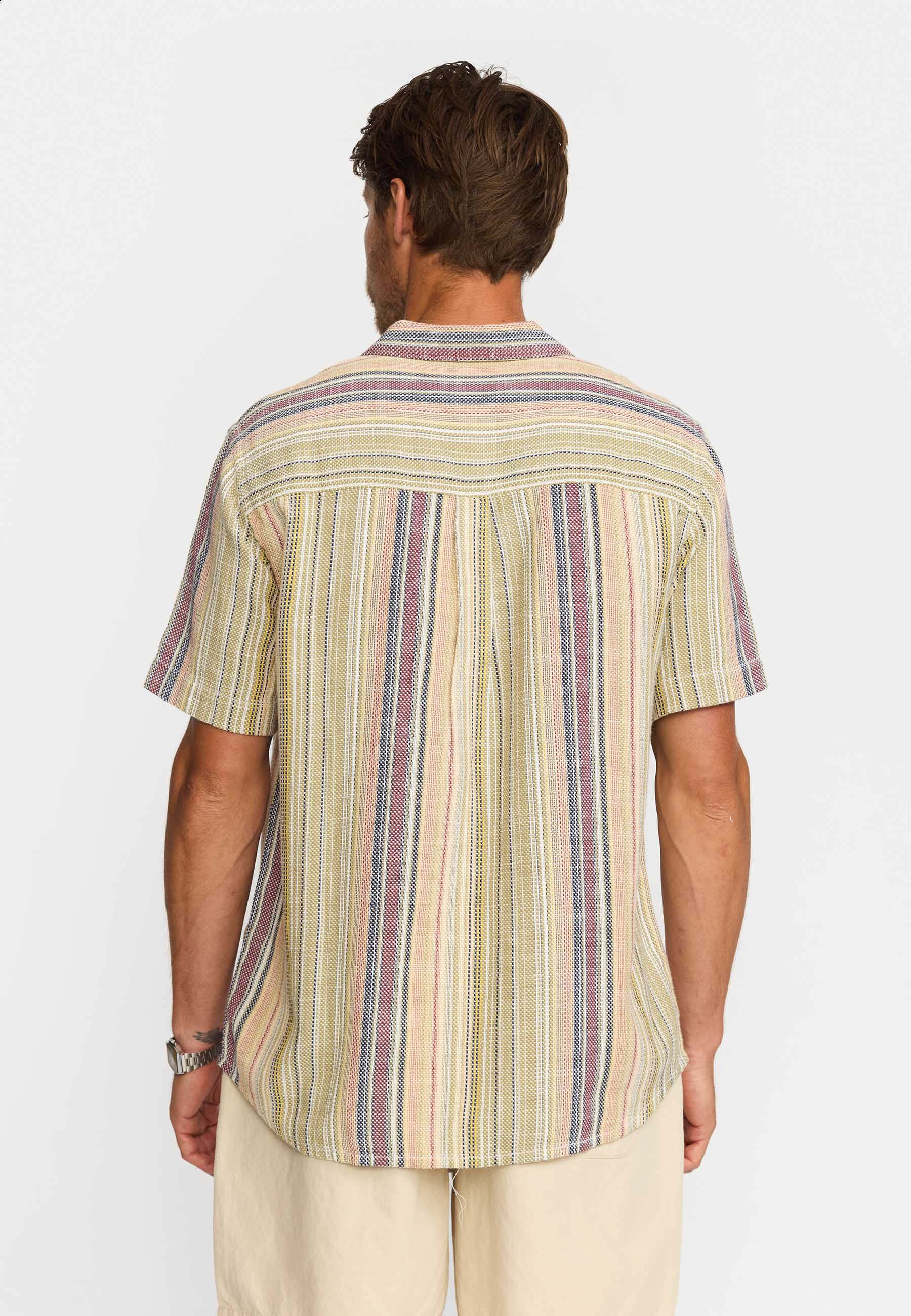 Revolution Short-sleeved Cuban Shirt Short-sleeve shirts Army
