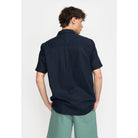 Revolution Short-sleeved Cuban Shirt Short-sleeve shirts Navy