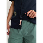 Revolution Short-sleeved Cuban Shirt Short-sleeve shirts Navy