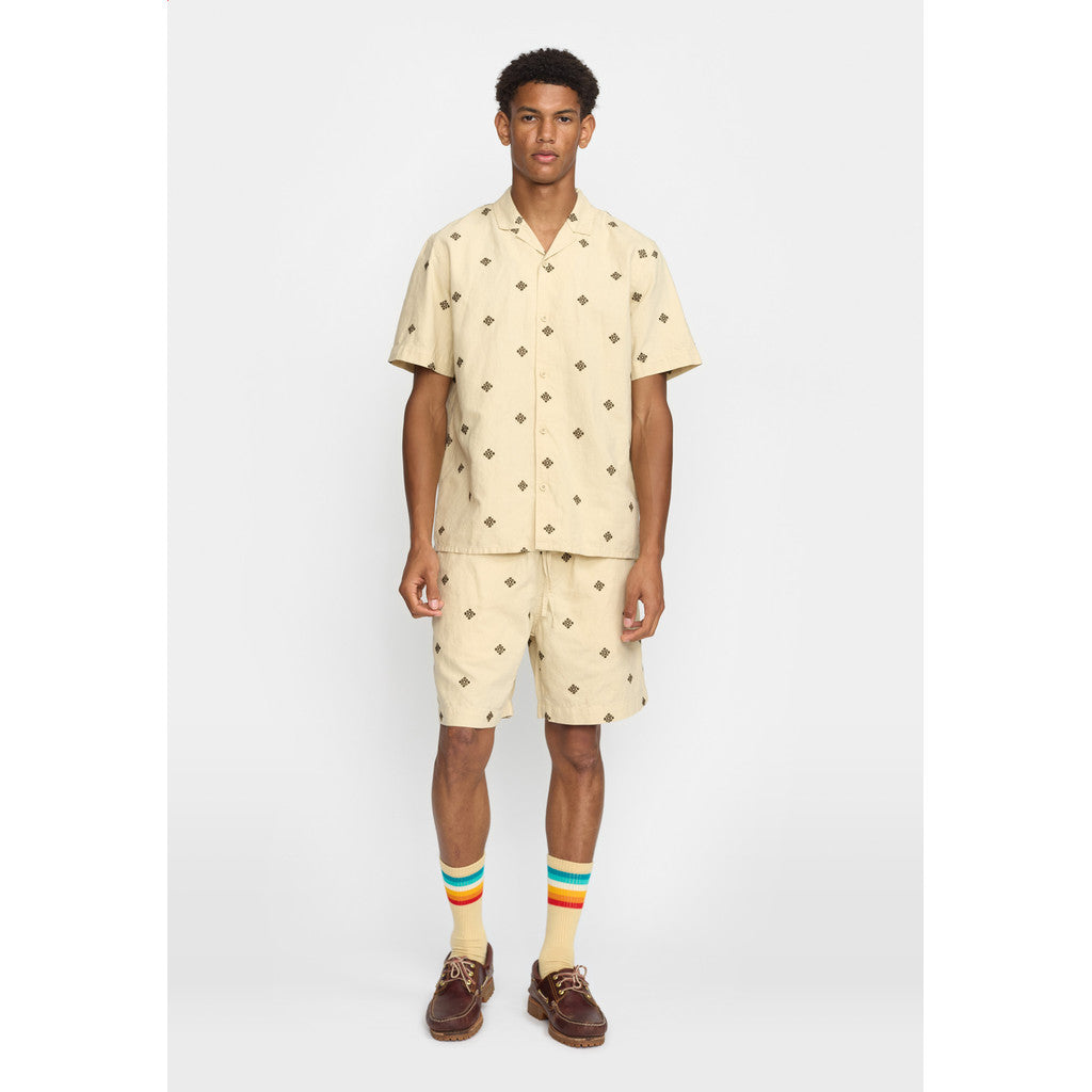 Revolution Short-sleeved Cuban Shirt Short-sleeve shirts Offwhite