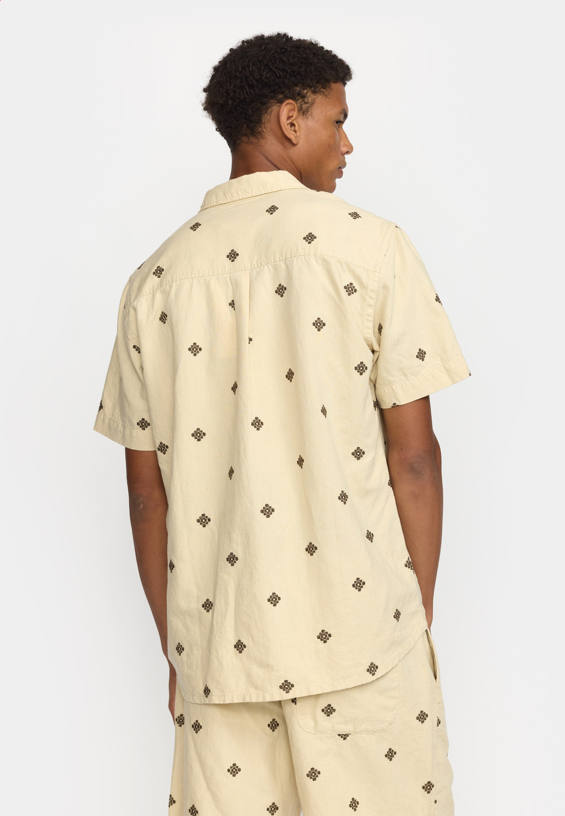 Revolution Short-sleeved Cuban Shirt Short-sleeve shirts Offwhite