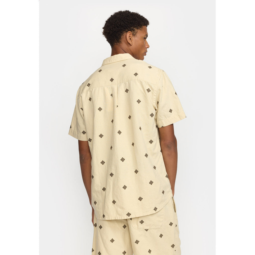 Revolution Short-sleeved Cuban Shirt Short-sleeve shirts Offwhite