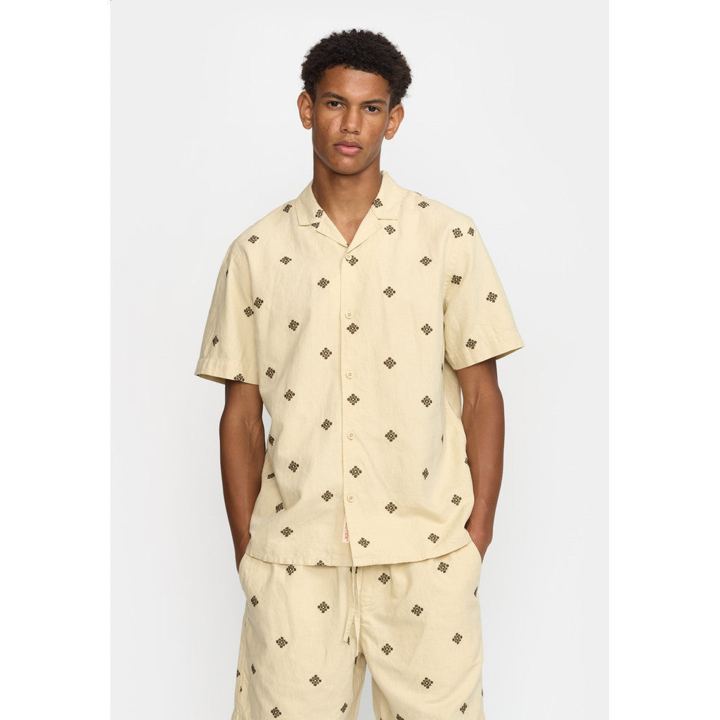 Revolution Short-sleeved Cuban Shirt Short-sleeve shirts Offwhite