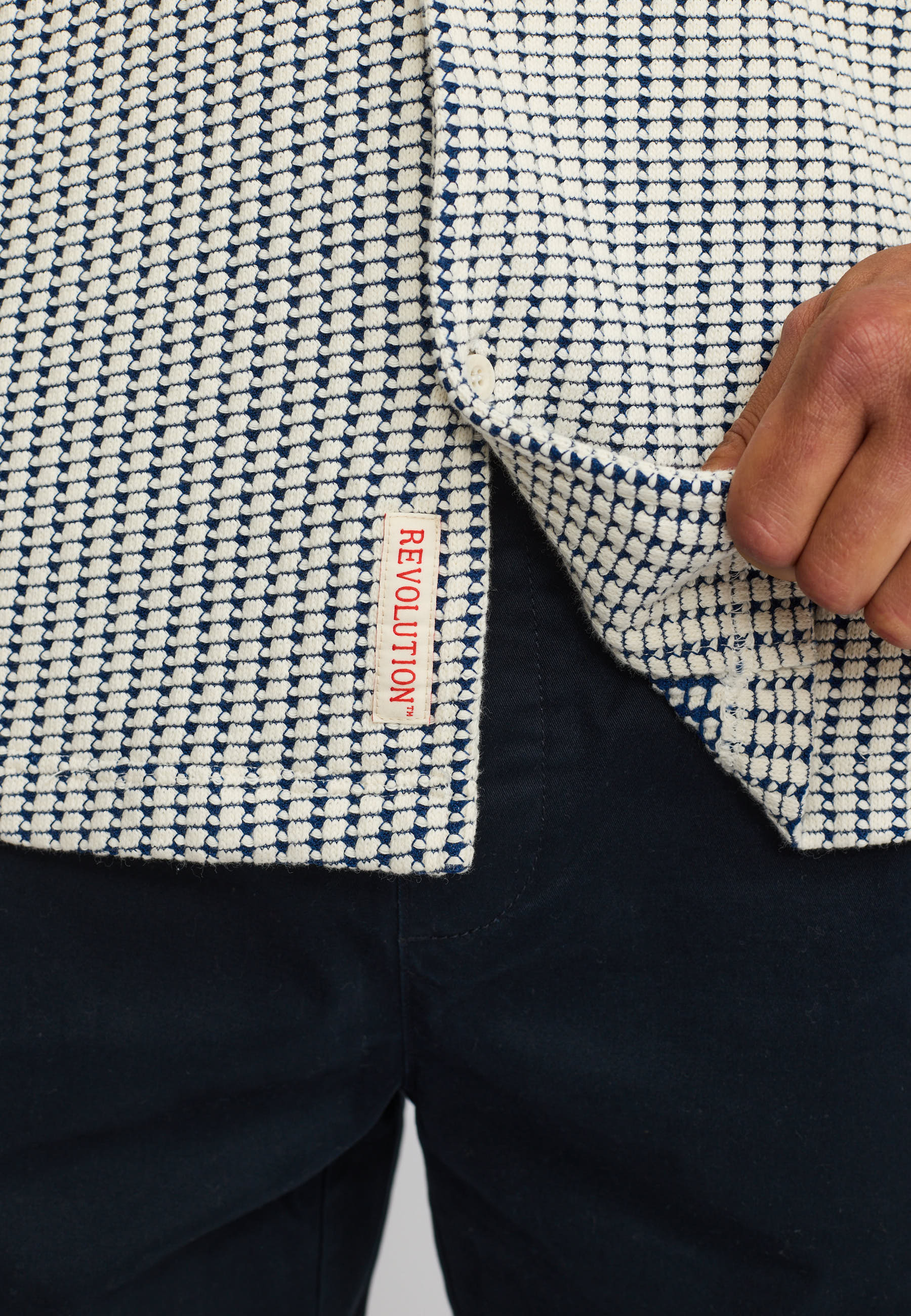 Revolution Short-sleeved Cuban Shirt Short-sleeve shirts Offwhite