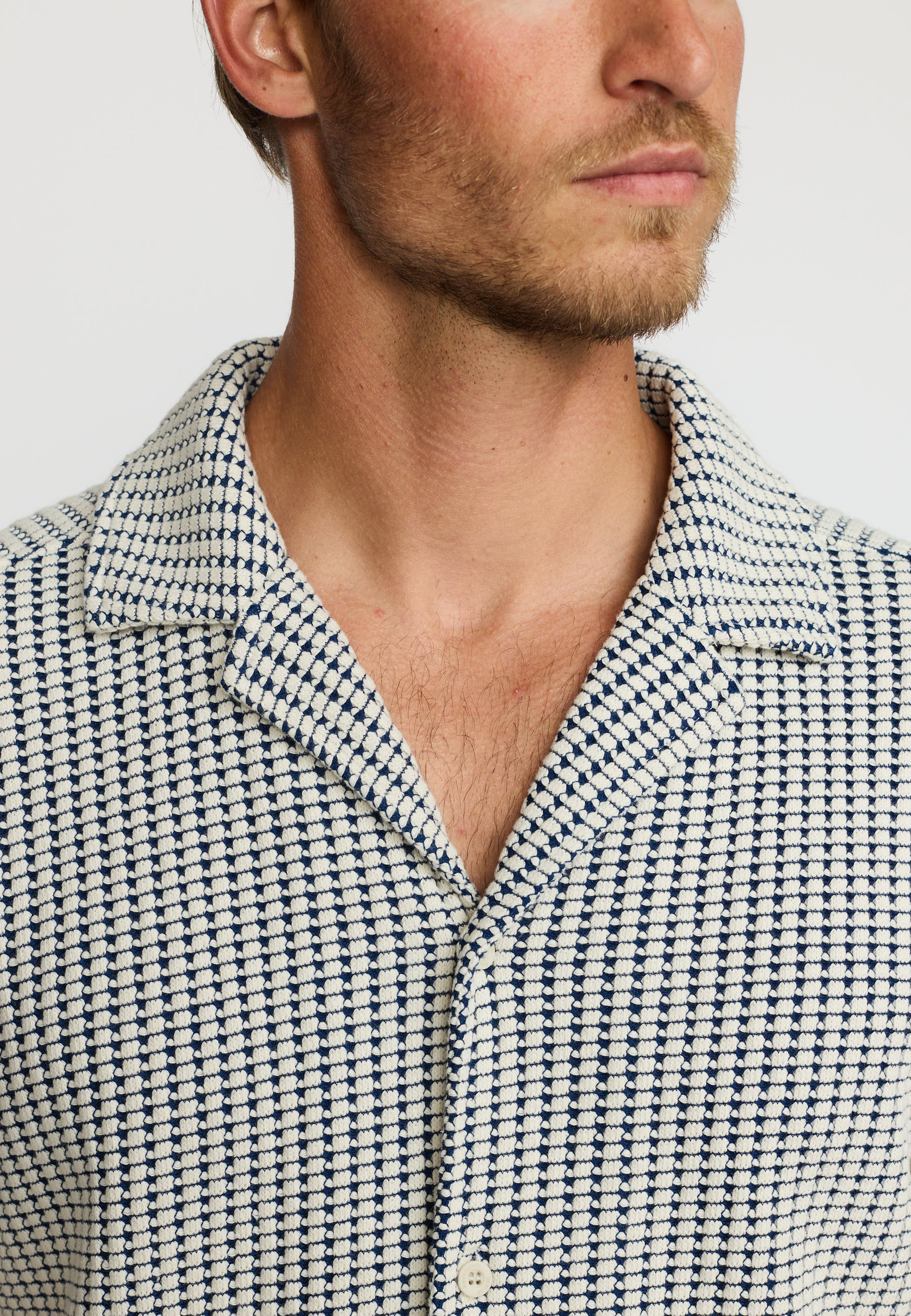 Revolution Short-sleeved Cuban Shirt Short-sleeve shirts Offwhite