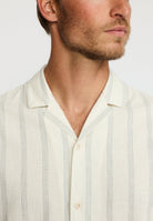 Revolution Short-sleeved Cuban Shirt Short-sleeve shirts Blue