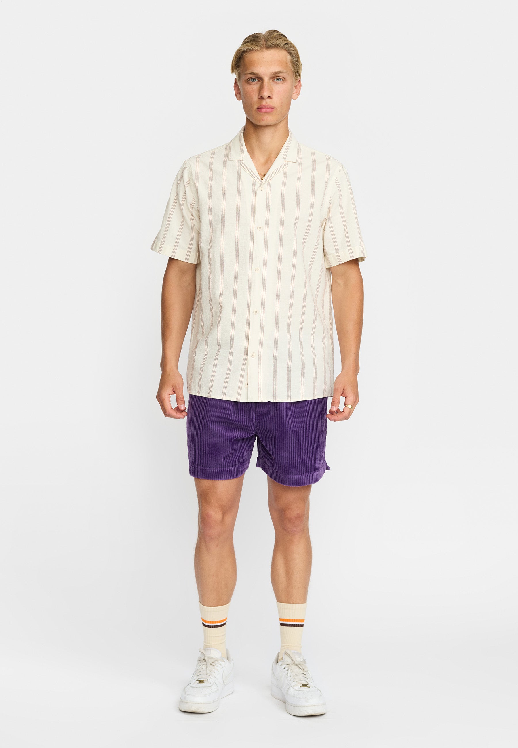 Revolution Short-sleeved Cuban Shirt Short-sleeve shirts Darkorange