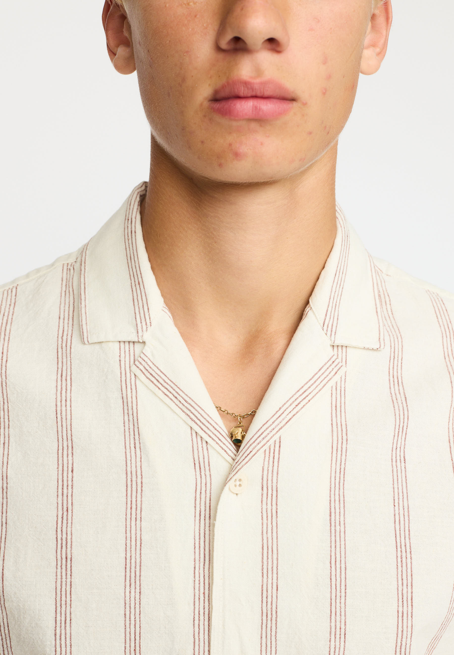Revolution Short-sleeved Cuban Shirt Short-sleeve shirts Darkorange
