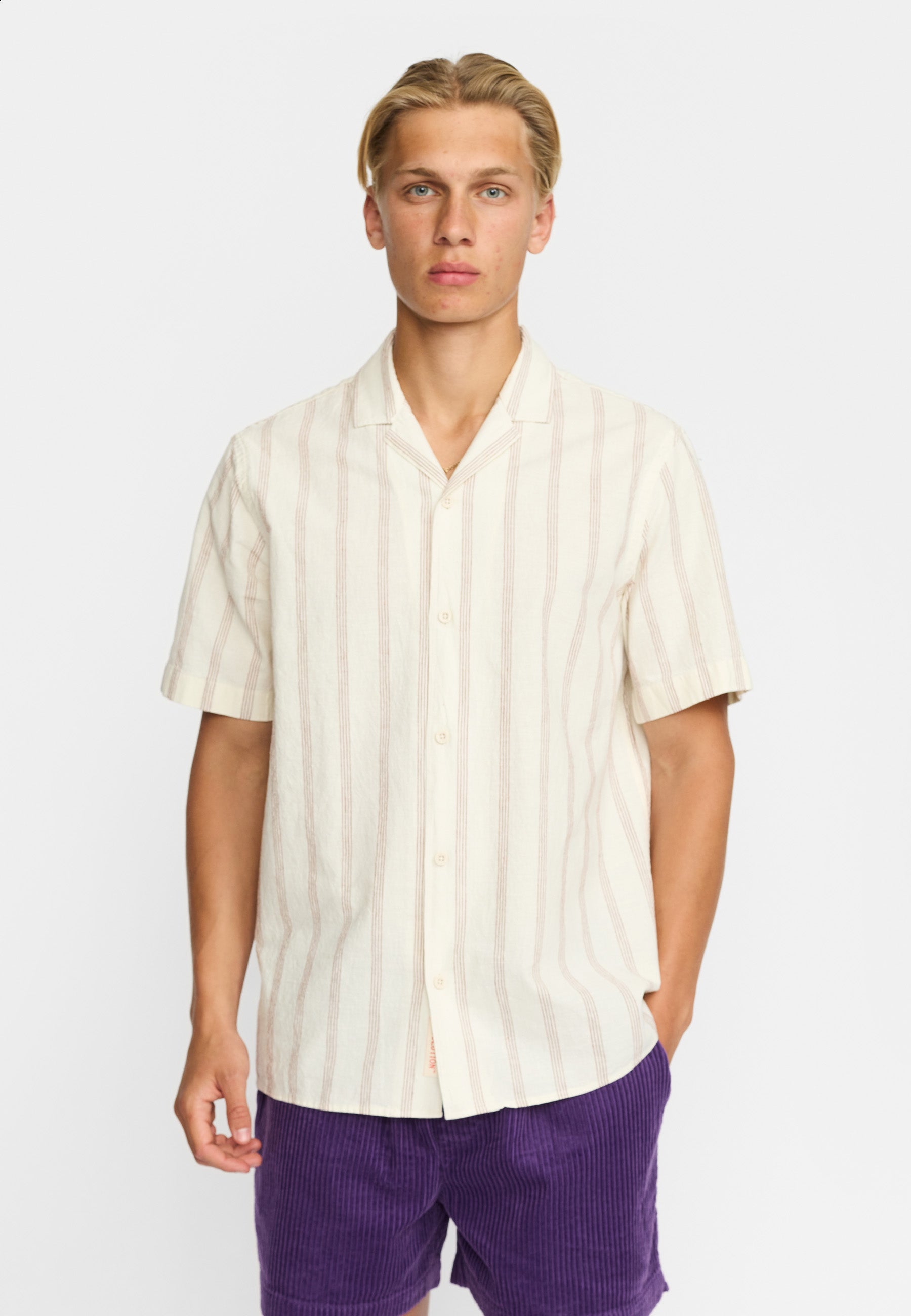 Revolution Short-sleeved Cuban Shirt Short-sleeve shirts Darkorange