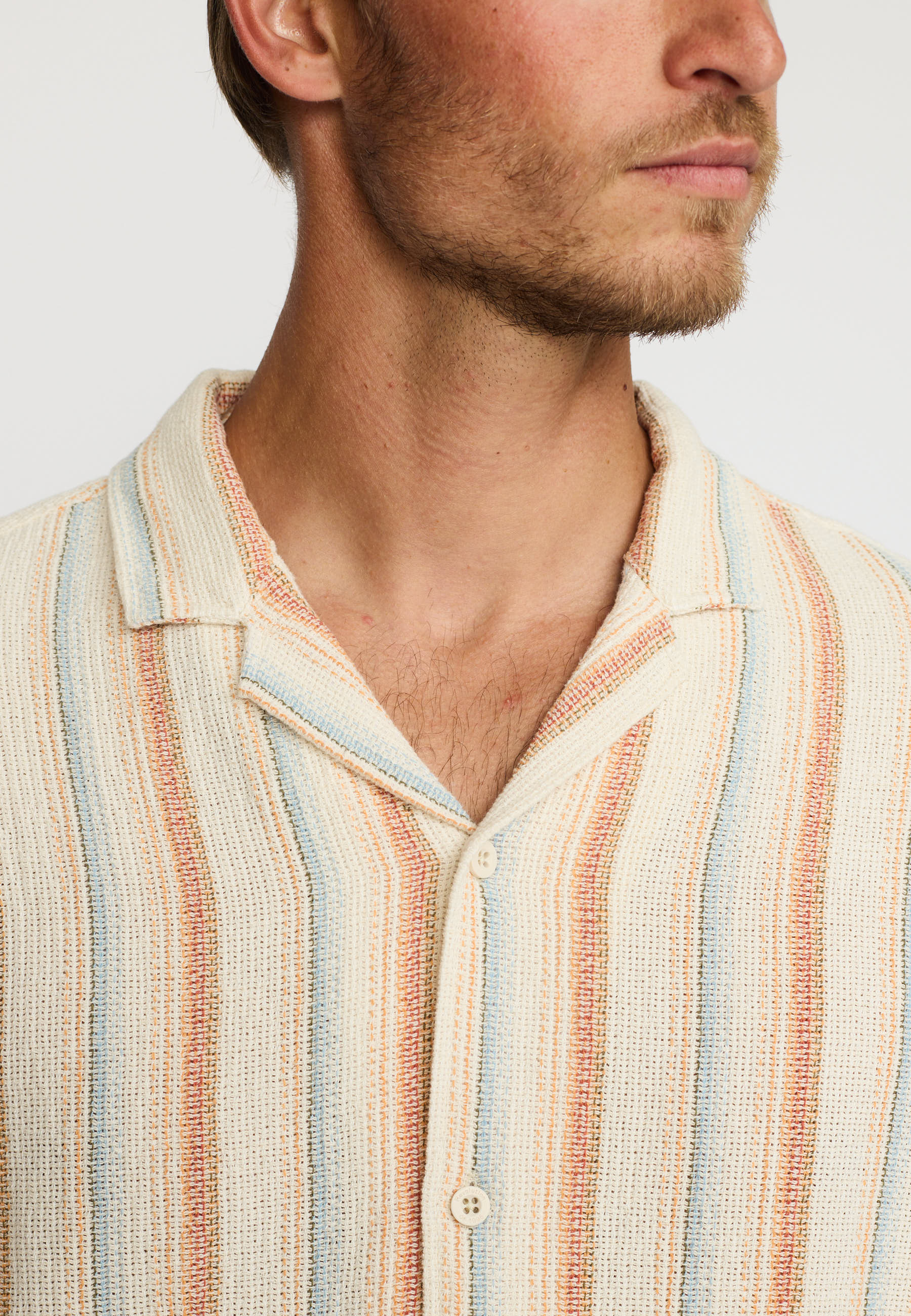 Revolution Short-sleeved Cuban Shirt Short-sleeve shirts Offwhite