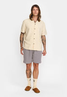 Revolution Short-sleeved Cuban Shirt Short-sleeve shirts Offwhite