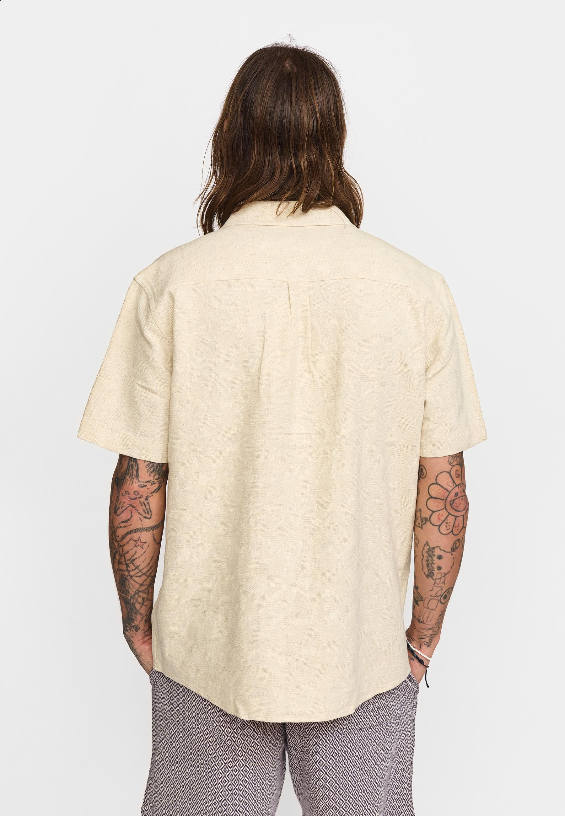 Revolution Short-sleeved Cuban Shirt Short-sleeve shirts Offwhite