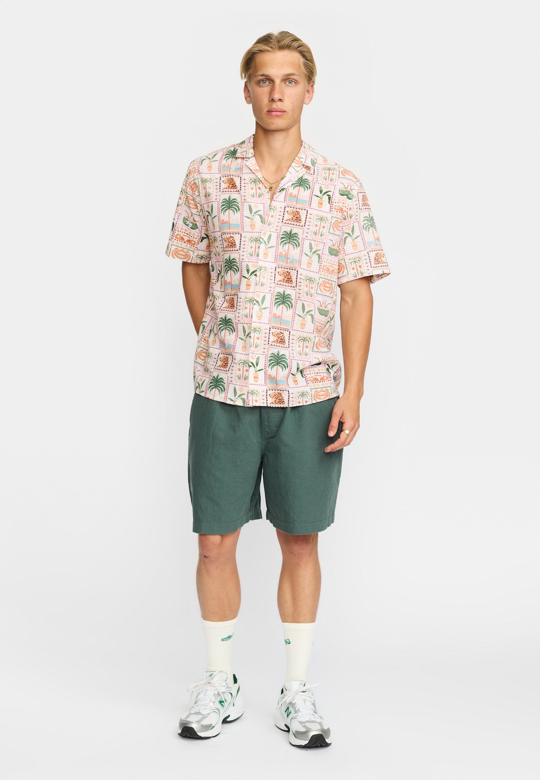 Revolution Short-sleeved Cuban Shirt Short-sleeve shirts Offwhite