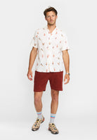Revolution Short-sleeved Cuban Shirt Short-sleeve shirts Offwhite