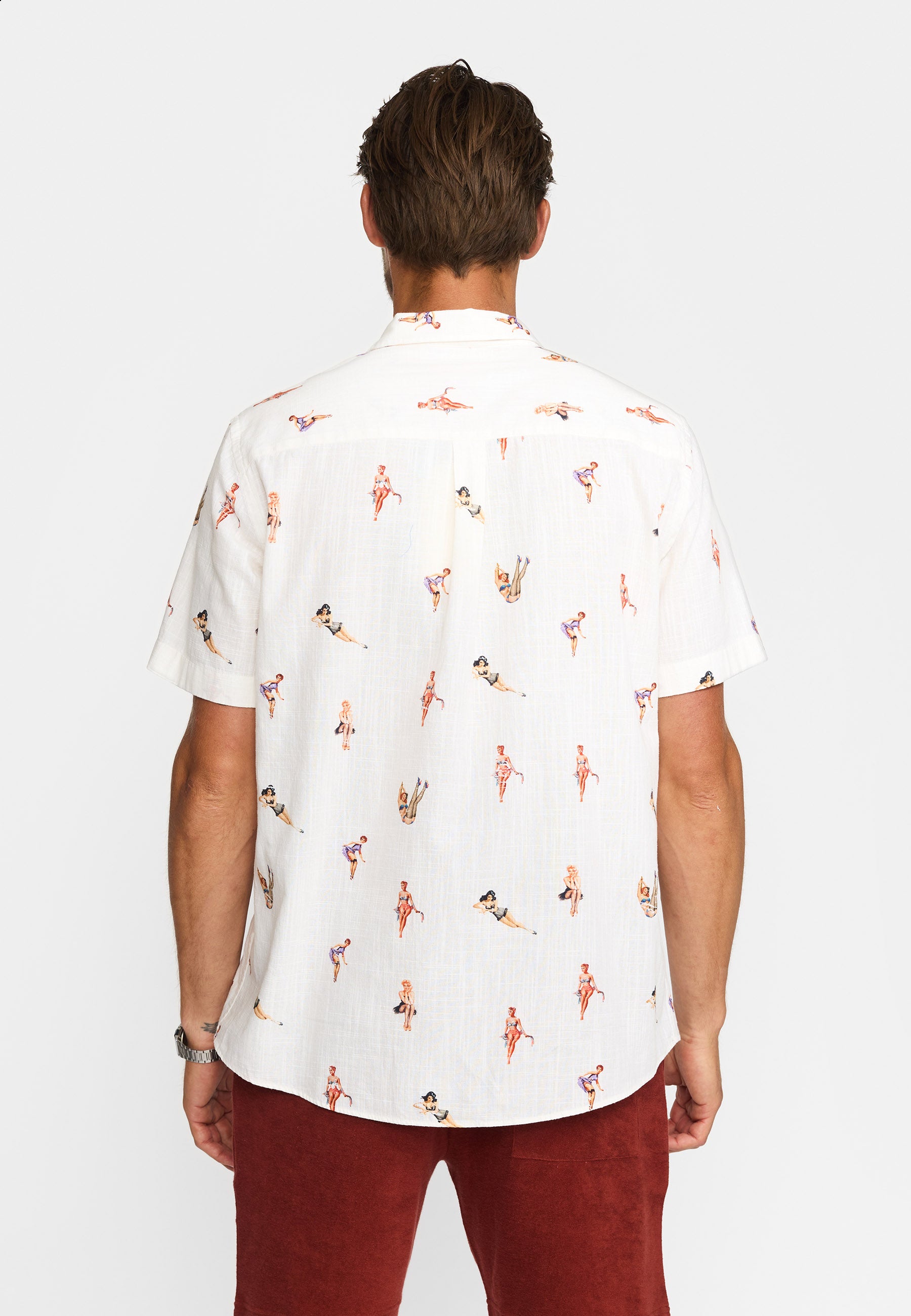 Revolution Short-sleeved Cuban Shirt Short-sleeve shirts Offwhite