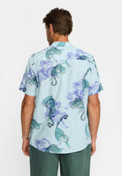 Revolution Short-sleeved Cuban Shirt Short-sleeve shirts Blue