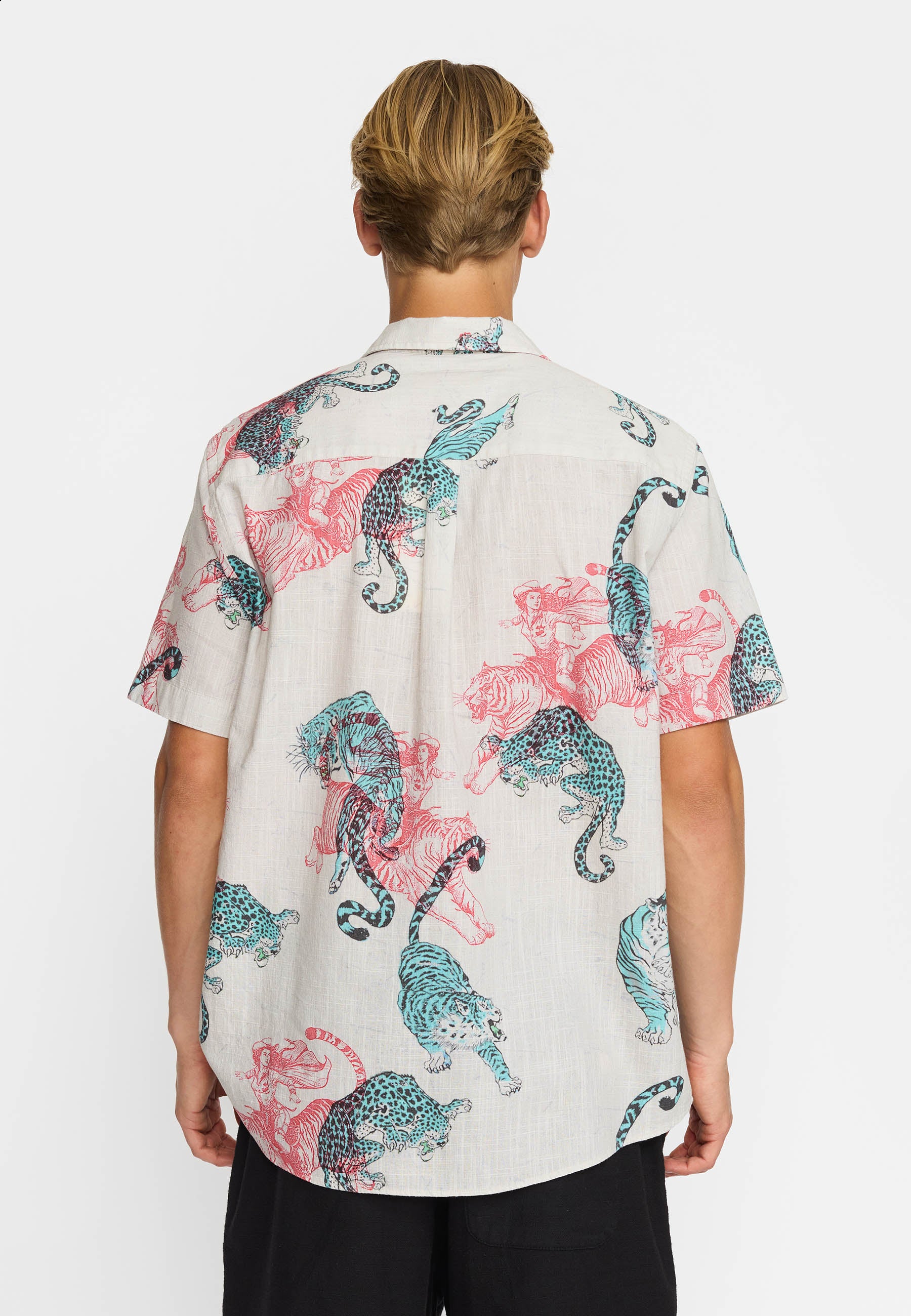 Revolution Short-sleeved Cuban Shirt Short-sleeve shirts Offwhite