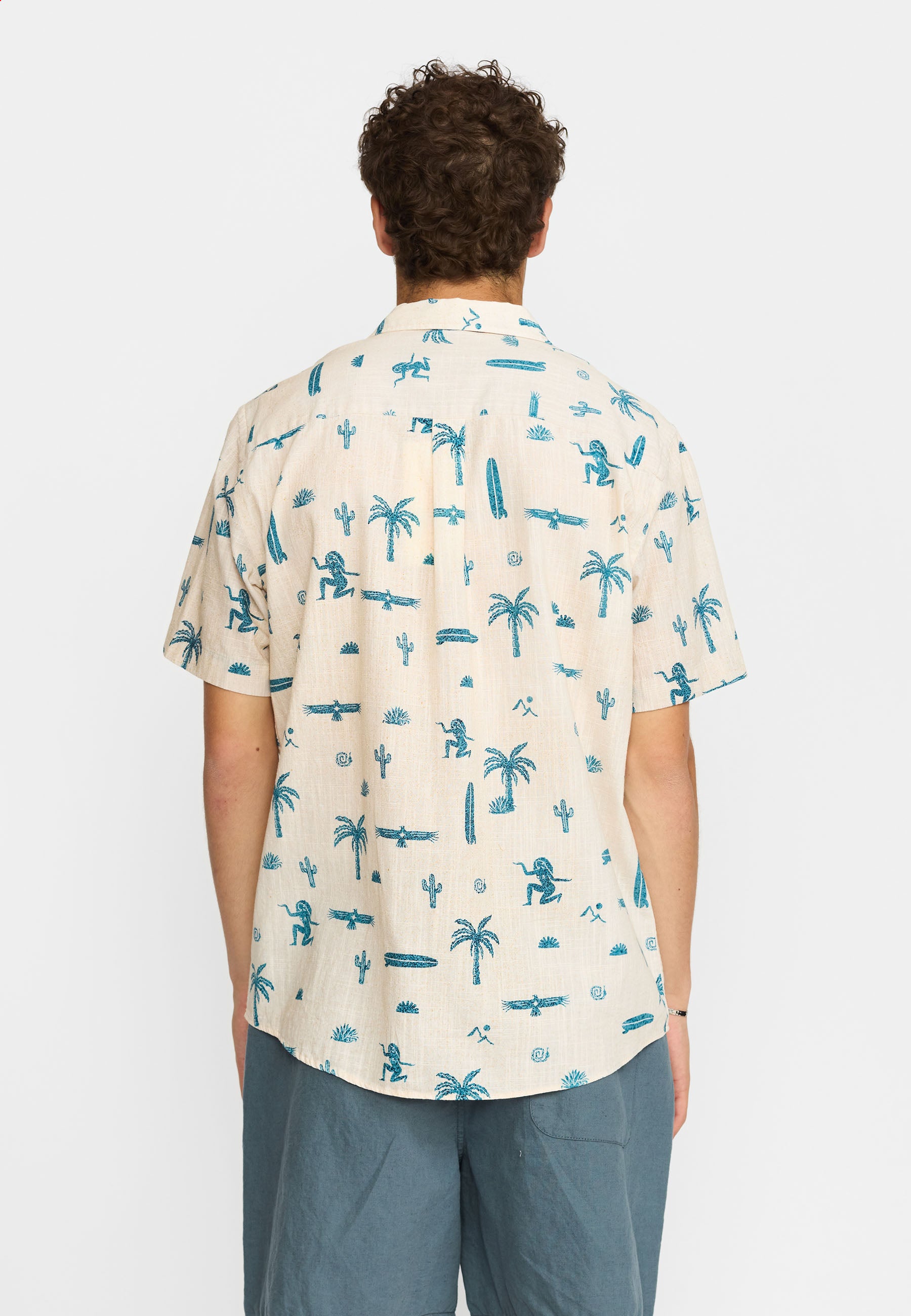 Revolution Short-sleeved Cuban Shirt Short-sleeve shirts Offwhite